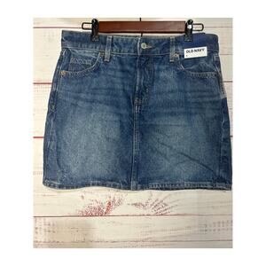 New Old Navy Mid Rise Denim Skirt | Women's Size 6